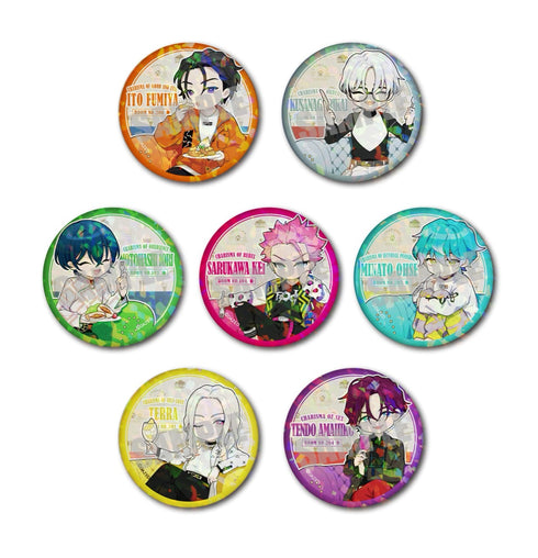 『カリスマ』cafe collaboration トレーディングホログラム缶バッジ(全7種) BOX